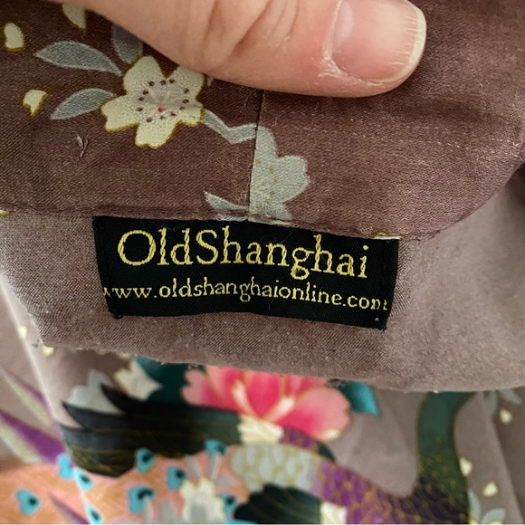 Vintage Old Shanghai Robe (Pink/Purple) - Picture 5 of 9